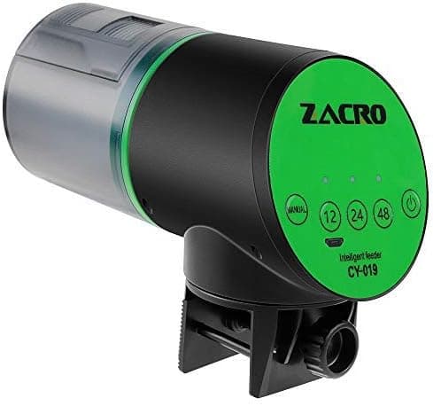 Zacro Automatic Fish Feeder — USB Rechargeable