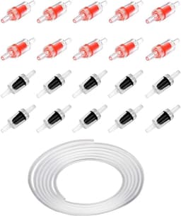 Enkarl Airline Check Valves (20pc) + 25ft Airline Tubing