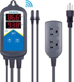 Inkbird ITC-306A WiFi Temperature Controller — Dual Probes