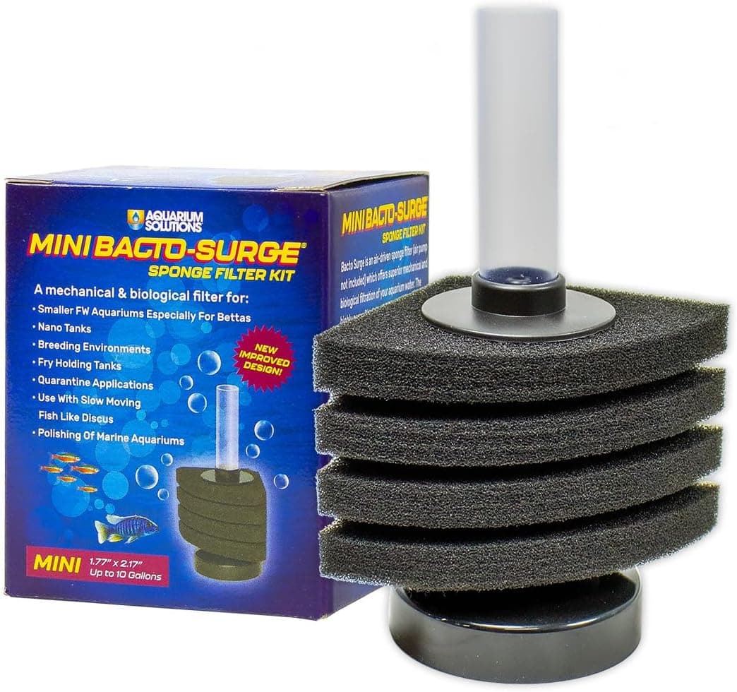 Hikari Bacto-Surge Sponge Filter — Up to 10 Gallon