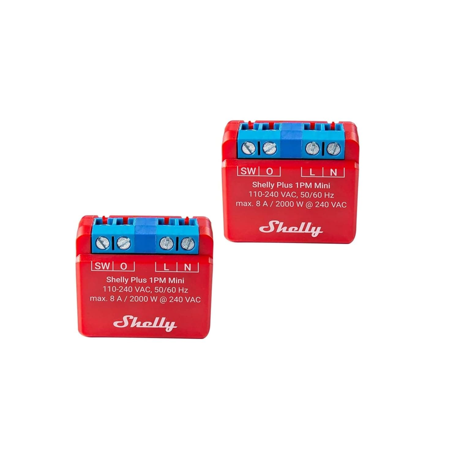 Shelly Plus 1PM Mini — WiFi Relay Switch with Power Metering